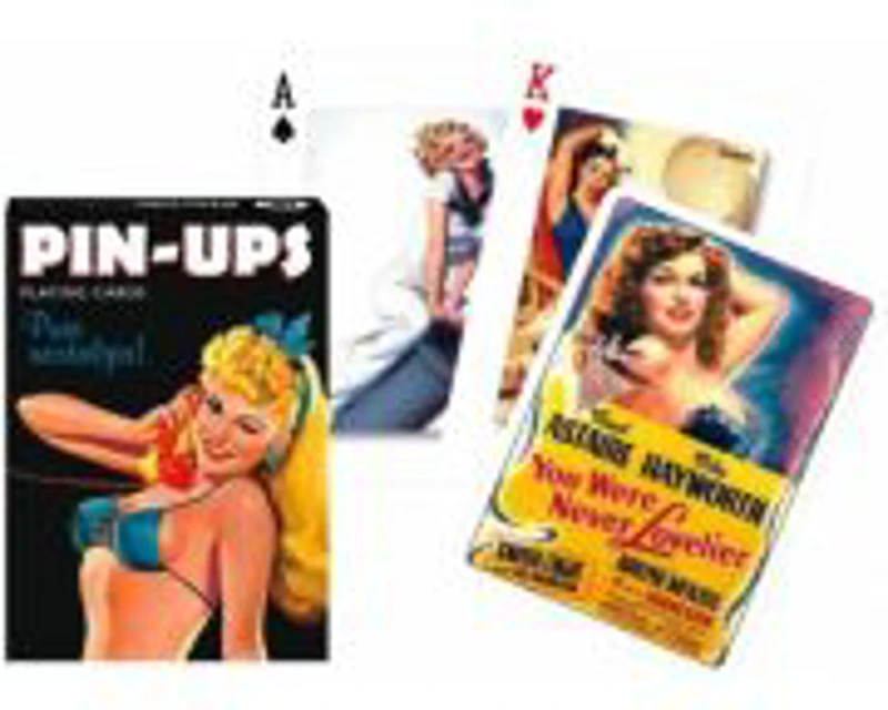Carti de joc de colectie cu tema Pin-Ups, Pure nostalgia!