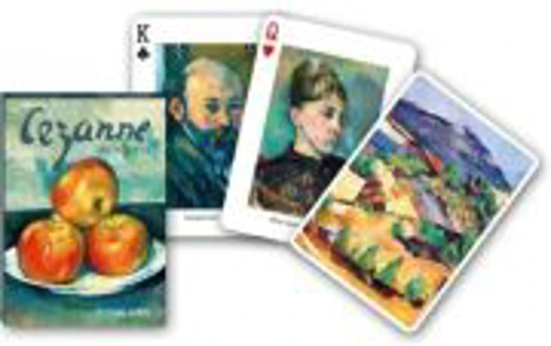 Carti de joc de colectie cu tema Cezanne