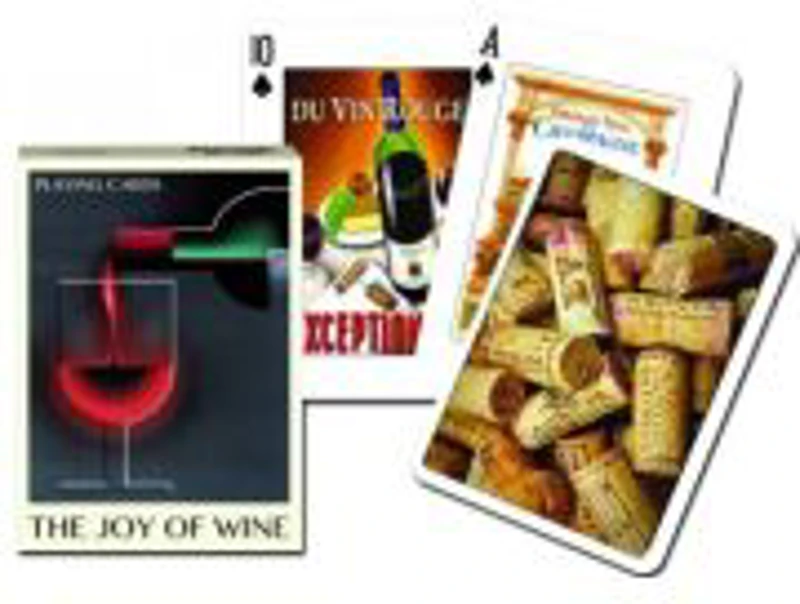 Carti de joc de colectie cu tema The Joy Wine