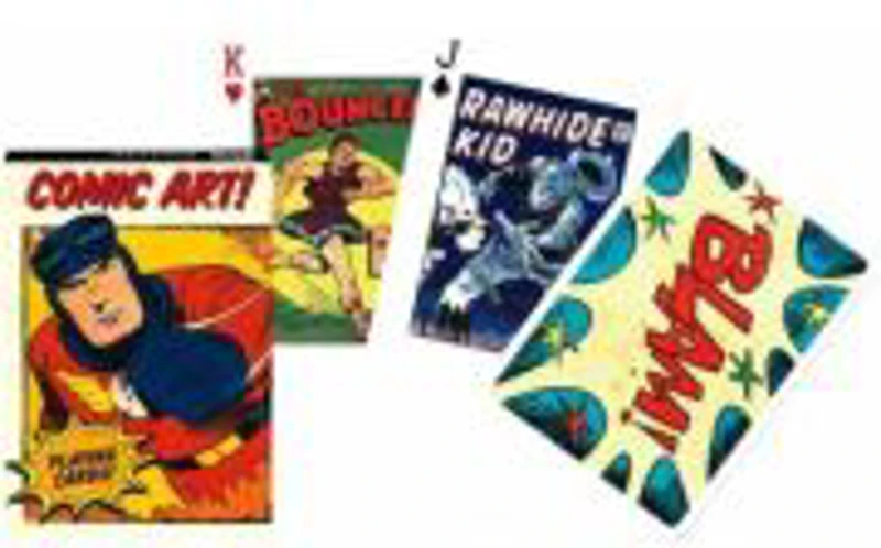 Carti de joc de colectie cu tema Comic Art!