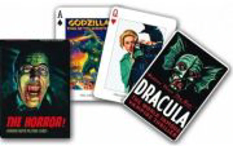 Carti de joc de colectie cu tema The horror movies posters