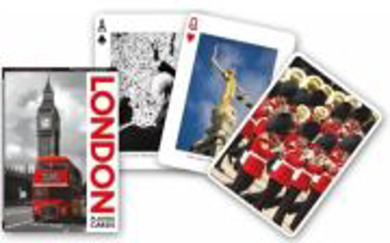 Carti de joc de colectie cu tema Londra