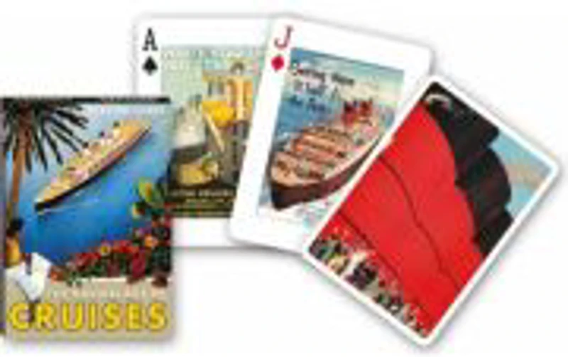 Carti de joc de colectie cu tema Golden Age of Cruises