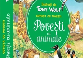 Cutiuța cu povești. Povești cu animale - Paperback brosat - Tony Wolf - Litera mică