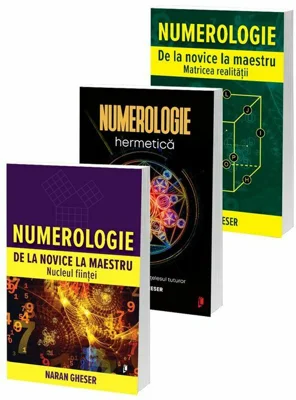 KIT Complet Numerologie. Set 3 carti