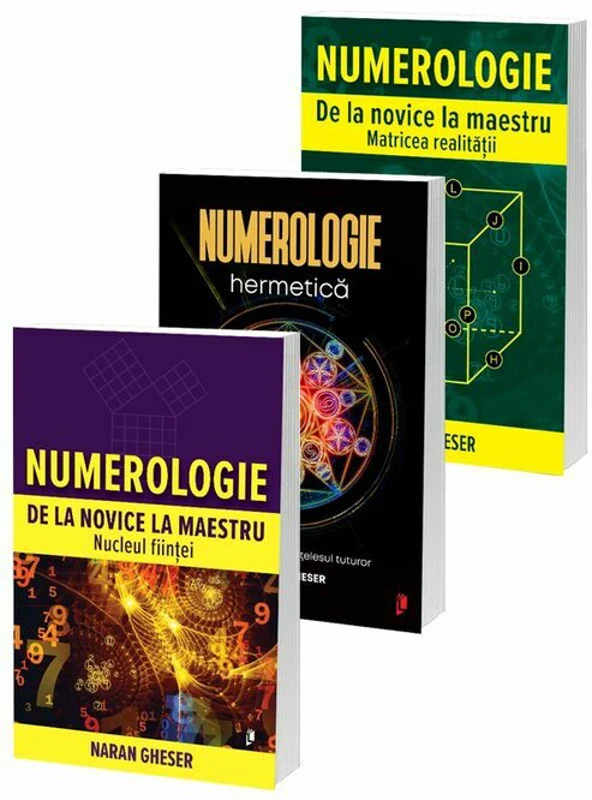 KIT Complet Numerologie. Set 3 carti
