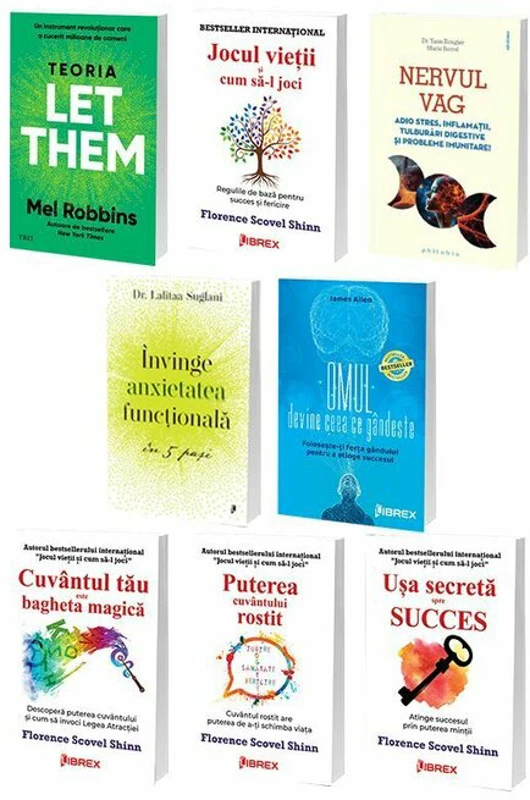 Super Pachetul Self-Help. Set 8 carti