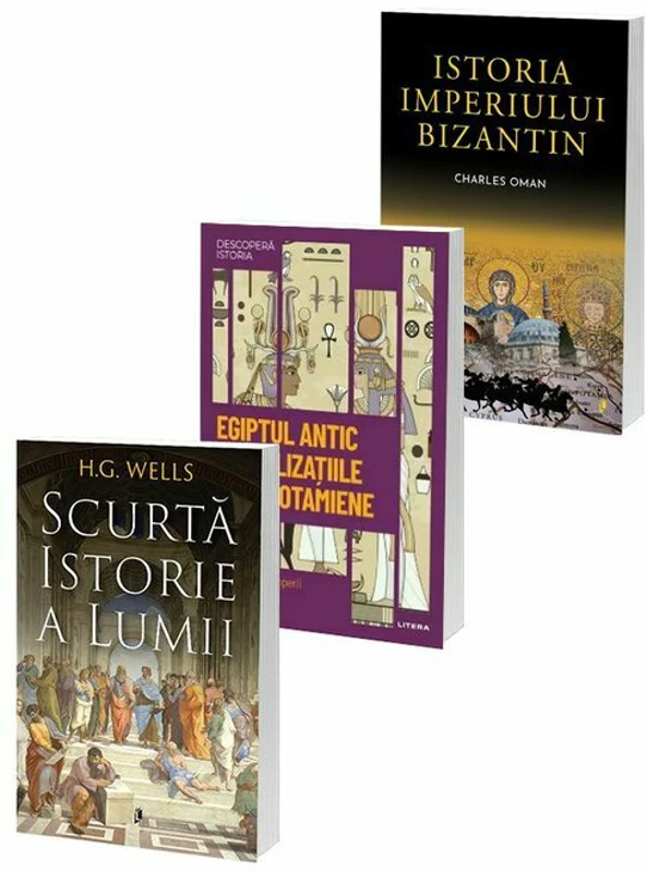 Pachet Istoria Lumii si a Imperiilor. Set 3 carti