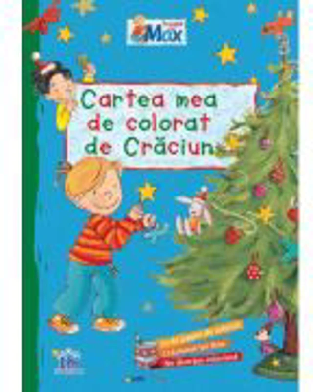 Cartea mea de colorat de Craciun