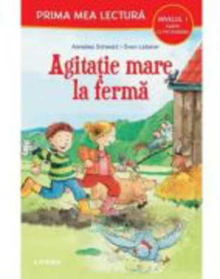 Agitatie mare la ferma (Nivelul 1 Carte cu pictograme)