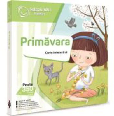 Raspundel Istetel, carte interactiva Primavara