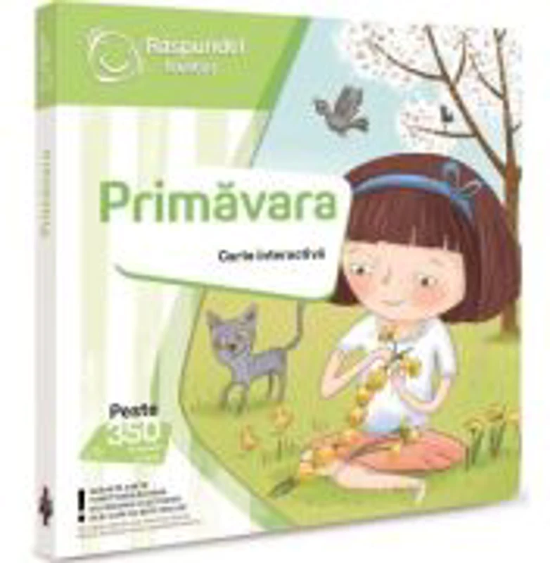 Raspundel Istetel, carte interactiva Primavara