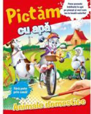 Pictam cu apa. Animale domestice. Fara pete prin casa!