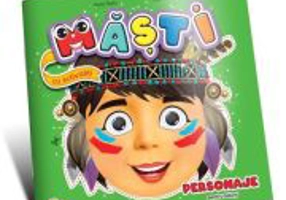 Masti cu activitati. Personaje pentru baieti