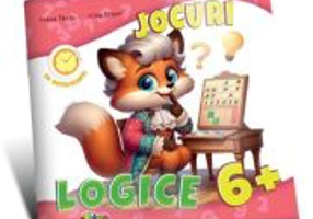 Jocuri logice 6+. Cu autocolante