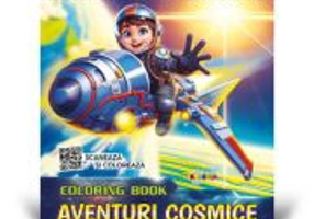 Anti stres, Coloring book. Aventuri cosmice