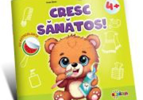 Cresc sanatos 4+ (cu autocolante)