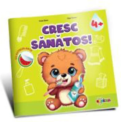 Cresc sanatos 4+ (cu autocolante)