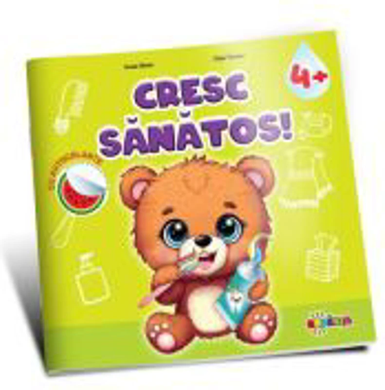 Cresc sanatos 4+ (cu autocolante)