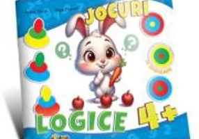 Jocuri logice 4+. Cu autocolante