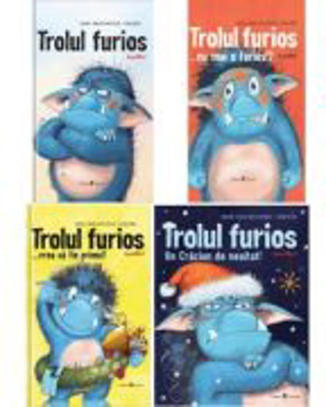Pachet Trolul furios, 4 volume - Barbara Van Den Speulhof
