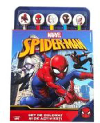 Marvel. Spider-Man. Set de colorat si de activitati