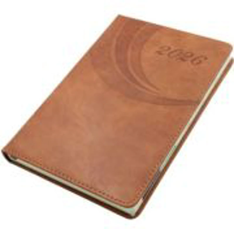 Agenda A5 datata, CNX MB-2621, 154 pagini, maro deschis