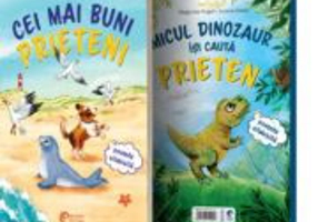 Cei mai buni prieteni. Micul dinozaur isi cauta prieten. Povesti silabisite - Anna Taube, Maja von Vogel