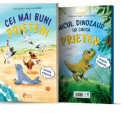 Cei mai buni prieteni. Micul dinozaur isi cauta prieten. Povesti silabisite - Anna Taube, Maja von Vogel