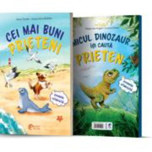 Cei mai buni prieteni. Micul dinozaur isi cauta prieten. Povesti silabisite - Anna Taube, Maja von Vogel