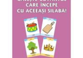 Gaseste cuvantul care incepe cu aceeasi silaba!