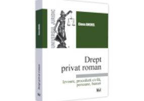 Drept privat roman. Izvoare, procedura civila, persoane, bunuri - Elena Anghel
