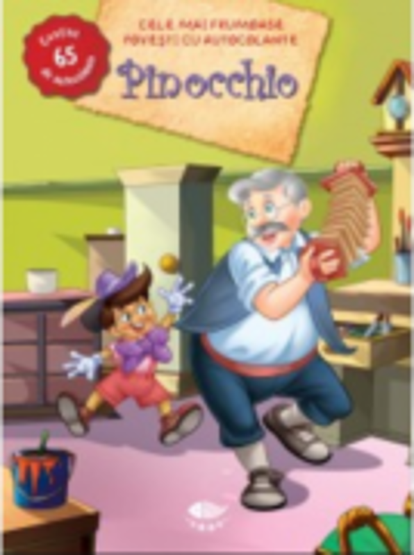 Pinocchio. Autocolante