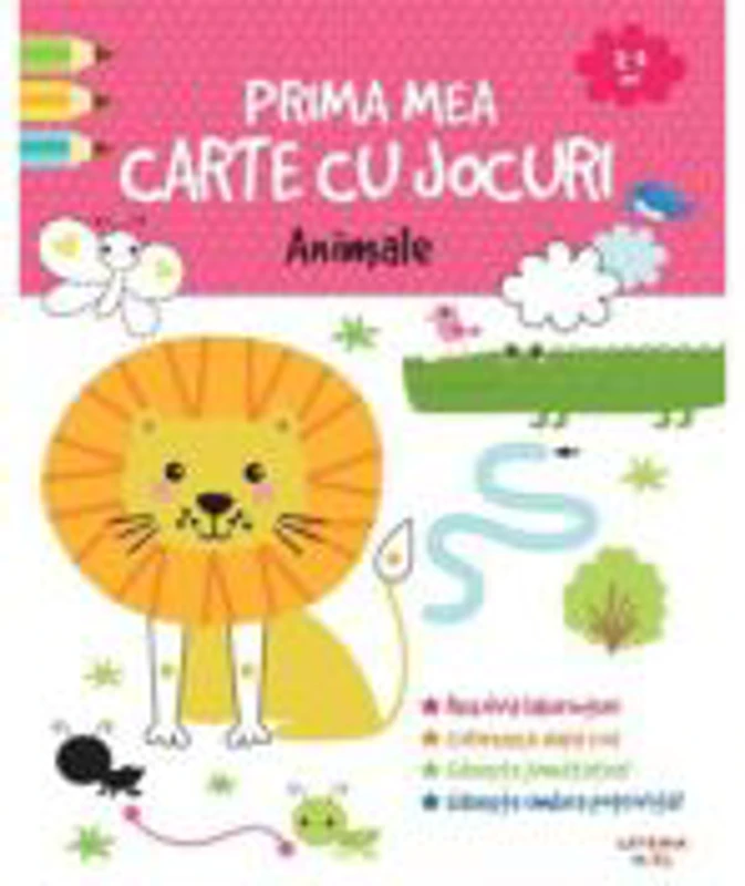 Prima mea carte cu jocuri. Animale (2-3 ani)
