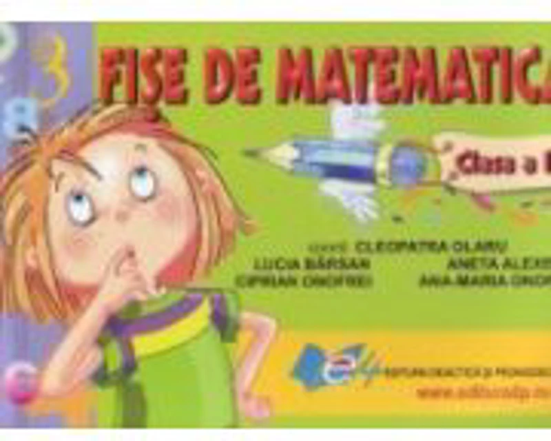 Fise de matematica clasa a 2-a