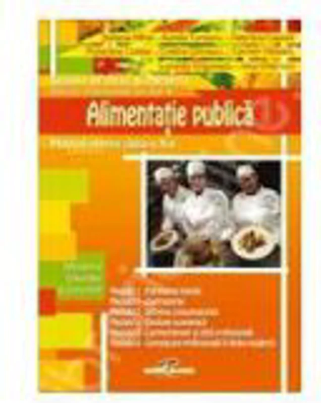 Manual clasa a 10-a SAM. Alimentatie publica - Stefania Mihai