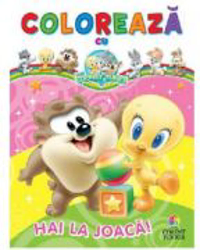 Coloreaza cu Baby Looney Tunes. Hai la joaca!