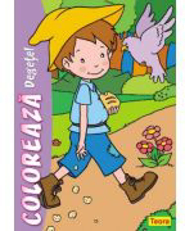 Coloreaza. Degetel