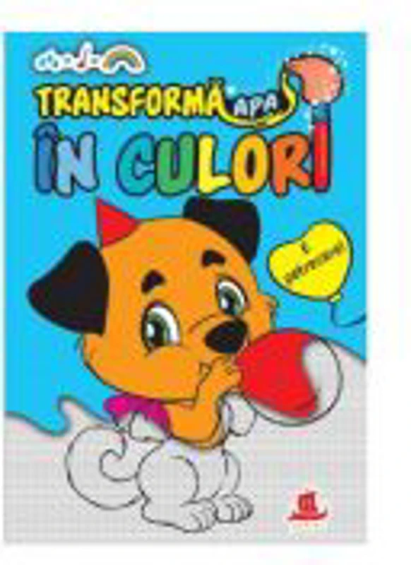 Transforma apa in culori. E petrecere