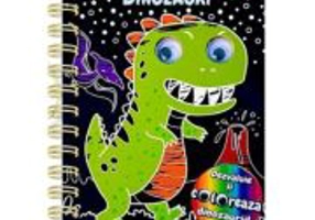 Dinozauri. Scratch Art