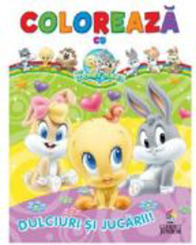 Coloreaza cu Baby Looney Tunes. Dulciuri si jucarii!