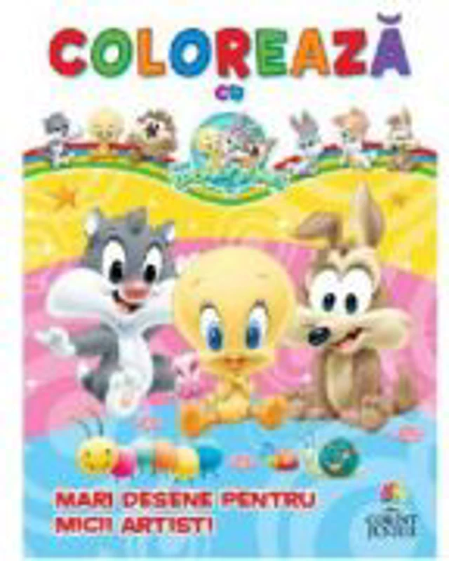 Coloreaza cu Baby Looney Tunes. Mari desene pentru micii artisti