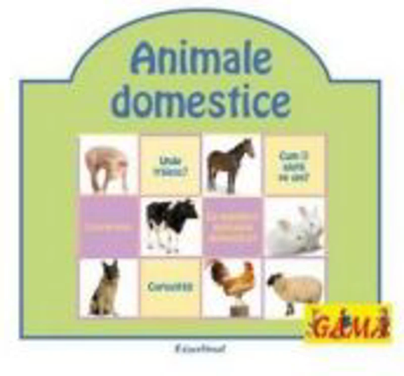 Pliante educative - Animale domestice