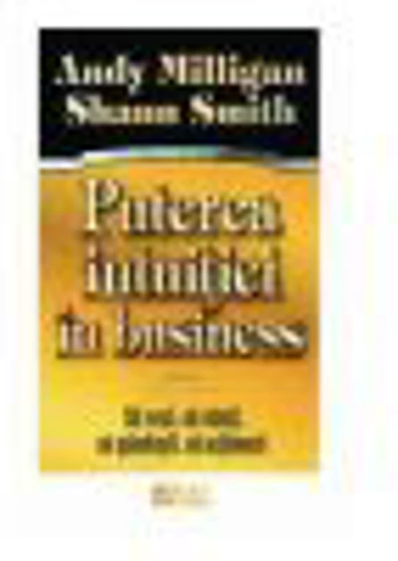 Puterea intuitiei in business. Sa vezi, sa simti, sa gandesti, sa actionezi - Andy Milligan
