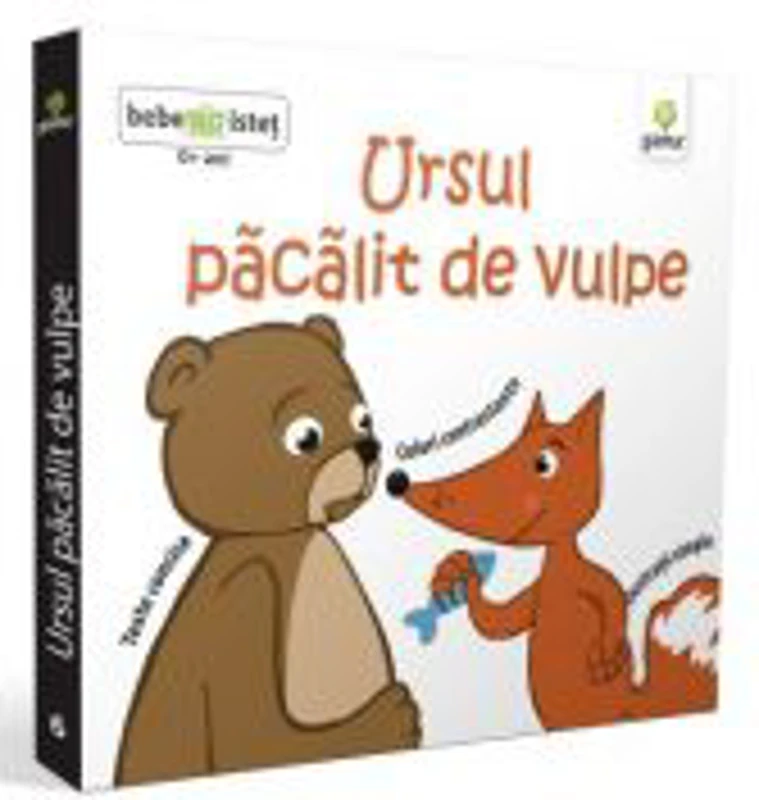 Bebe istet. Ursul pacalit de vulpe