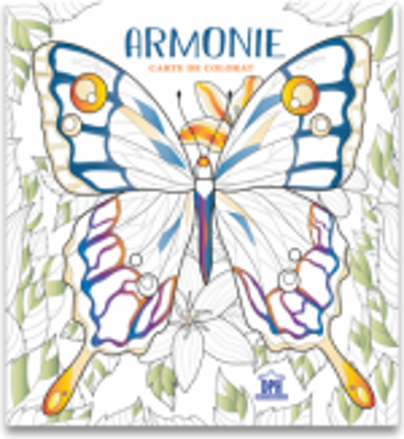 Armonie: Carte de colorat - 28 de file detasabile