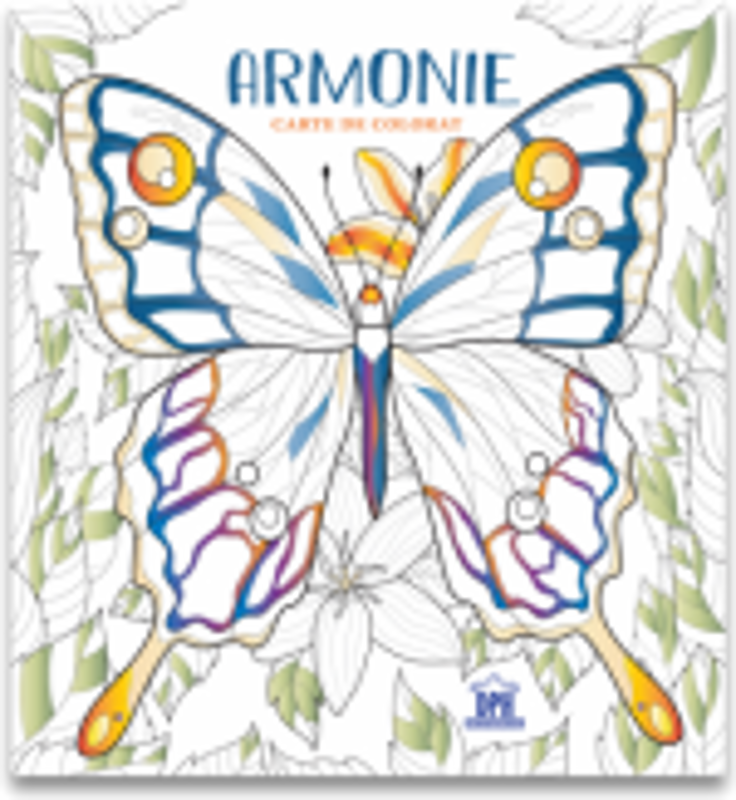 Armonie: Carte de colorat - 28 de file detasabile