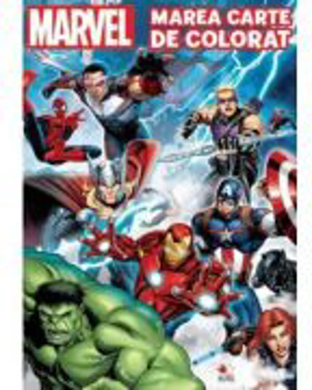 Marvel. Marea carte de colorat