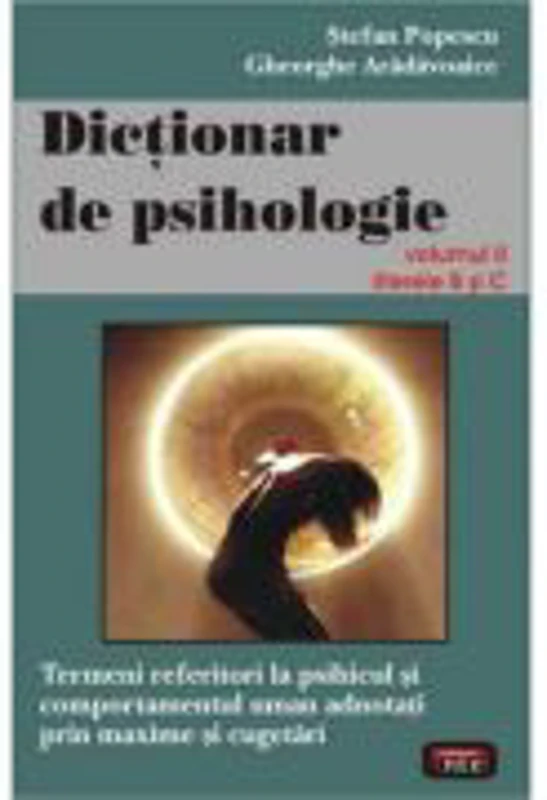 Dictionar de psihologie vol. 2 - Stefan Popescu
