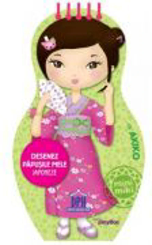 Desenez papusile mele japoneze cu AKIKO. Colectia MiniMiki